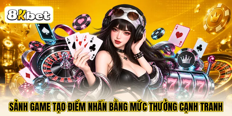 Sảnh game tạo điểm nhấn bằng mức thưởng cạnh tranh